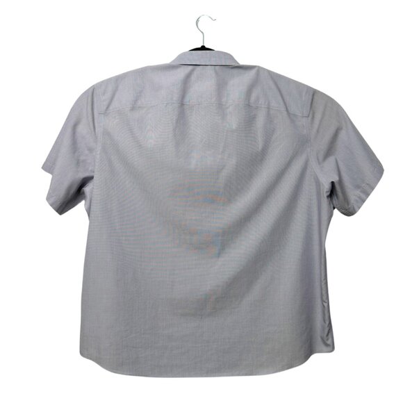 UNTUCKit Recolte Casual Button Up Shirt Regular Fit Grey Men's 3XL - Picture 2 of 3